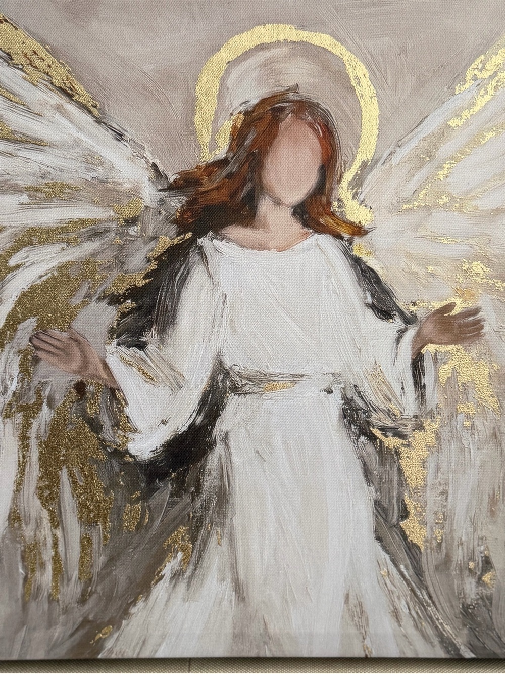 Angel Painting/Print on Canvas - Picture 2 of 3